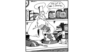 Illustration for article titled God's All Thumbs in the Kitchen According to Japan's Latest Meme